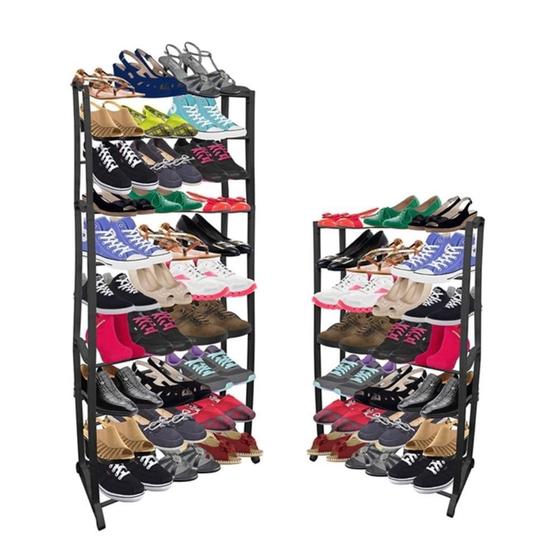 Sapateira 30 Pares Vertical Desmontavel Organizador Calçados Menor preço em Sapateira 30 Pares Vertical Desmontavel Organizador Calçados