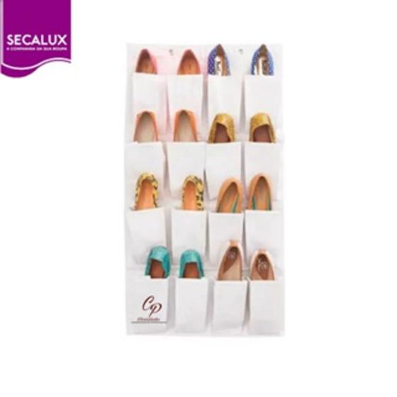 Imagem de Sapateira 8 Pares De Porta Parede - SecaLux