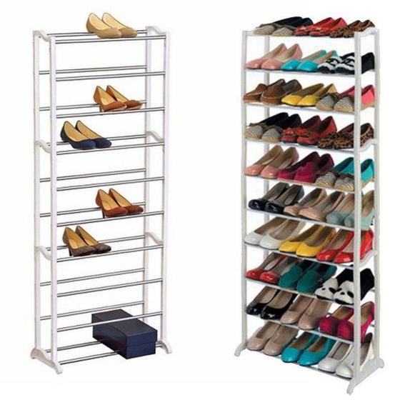 Sapateira Arara Para Até 30 Sapatos Tênis Organizador é boa?