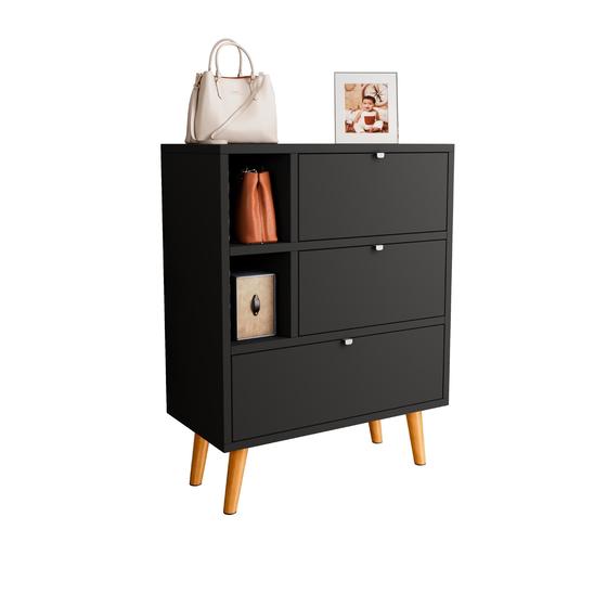 Imagem de Sapateira Classic Com Portas Basculante E Gaveta 4 Cores.