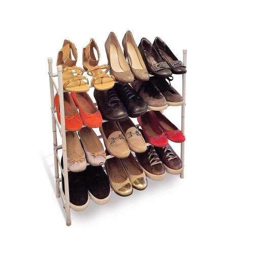 Imagem de Sapateira Modular 12 Pares Maxeb Organizador Sapatos