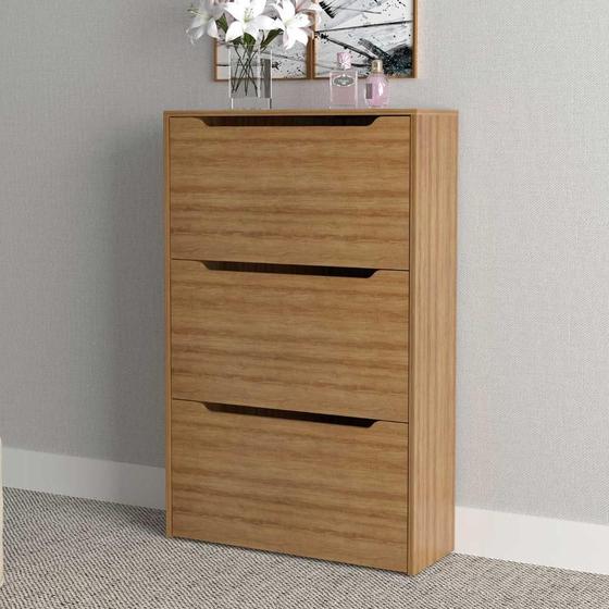Imagem de Sapateira Vertical Multiuso 71,5cm x 117cm com 3 Portas