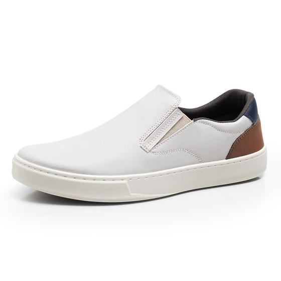 Imagem de Sapatenis Casual Slip On Masculino JCL STORE Tenis Moderno Macio Dia a Dia