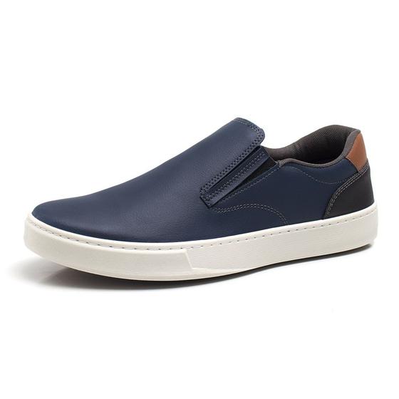 Imagem de Sapatenis Casual Slip On Masculino Lavini Tenis Moderno Macio Dia a Dia