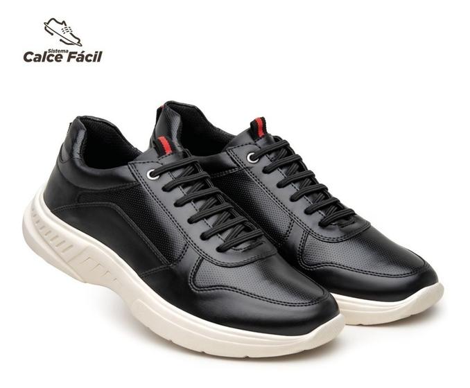 Sapatenis Couro Casual Tênis Masculino Confortável Sola Alta Menor preço em Sapatenis Couro Casual Tênis Masculino Confortável Sola Alta