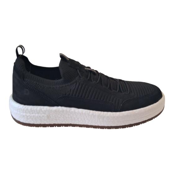 Imagem de Sapatênis de Tecido com Couro Masculino Democrata Knit Pulse