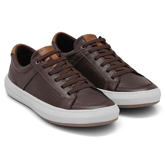 Sapatênis Masculino Casual Cano Baixo Confortável Tênis Preto Em Couro Legítimo Menor preço em Sapatênis Masculino Casual Cano Baixo Confortável Tênis Preto Em Couro Legítimo