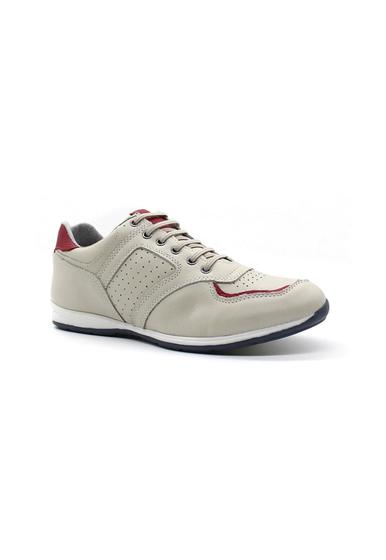 Imagem de Sapatenis Masculino Casual em Couro com Elástico NE-5695 Off-White