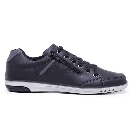 Sapatênis Masculino Casual Fechamento Elastico e Ziper - STAR FOX Imagem de Sapatênis Masculino Casual Fechamento Elastico e Ziper