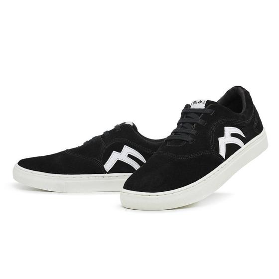 Imagem de Sapatênis Masculino Casual Skatista Top Franca Shoes Preto