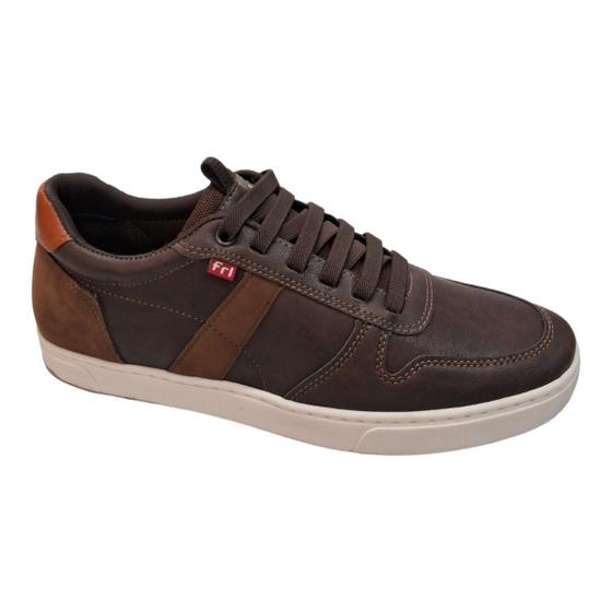 Imagem de Sapatênis Masculino Ferricelli Casual Accord Techfeet Marrom