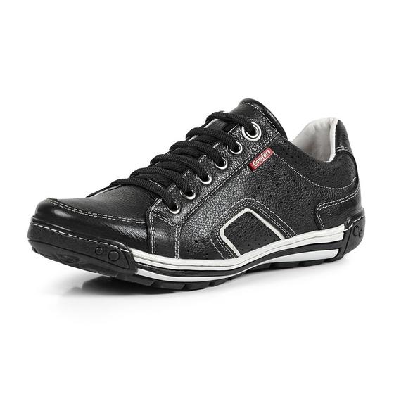 Imagem de Sapatenis Masculino Jetta Conforto Difranca - 3025 - Preto