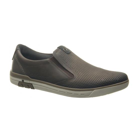 Imagem de Sapatenis Masculino Slip On Pegada Washed Cravo