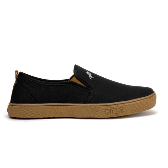 Imagem de Sapatênis Masculino Tênis Polo Joy Casual Slip On Dia a Dia