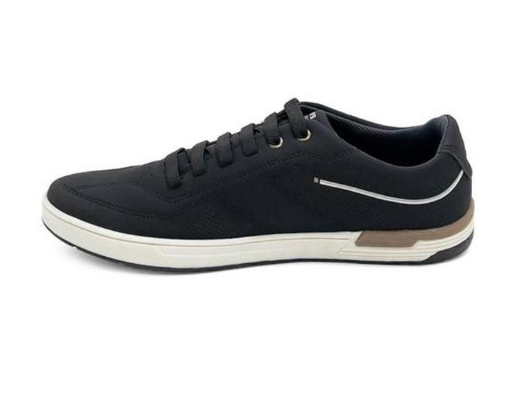 Sapatênis Pegada Masculino Preto Ref:171301 Menor preço em Sapatênis Pegada Masculino Preto Ref:171301