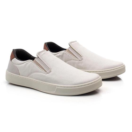 Imagem de Sapatênis Slip on Masculino Leve Confortável Moderno Dia Dia