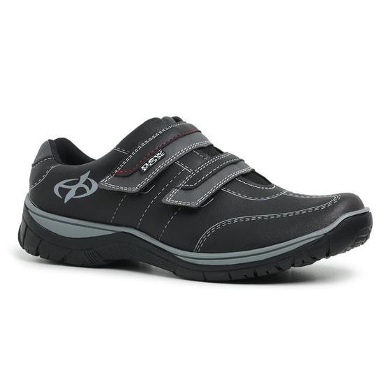 Imagem de Sapatenis Tenis De Couro Masculino Preto New Fox