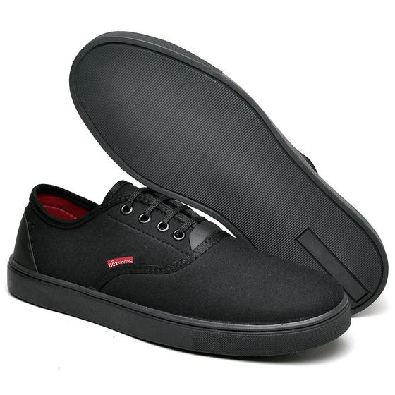 Imagem de Sapatenis Tenis Masculino Casual - Preto