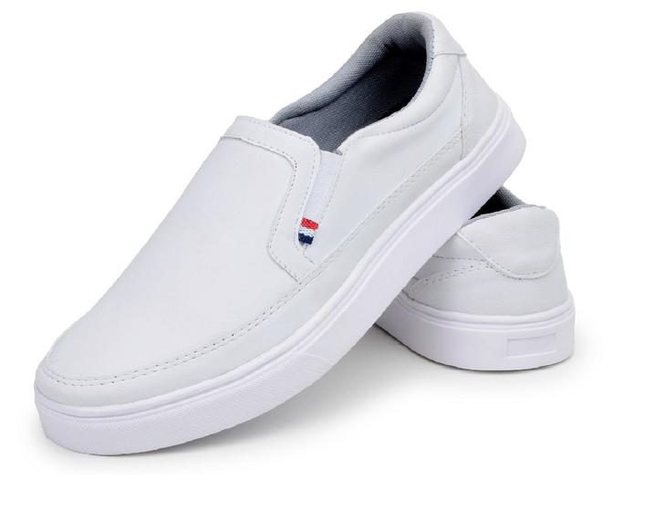 Tnis Ortopdico Sapato Masculino Sapato Branco Maxi Confort