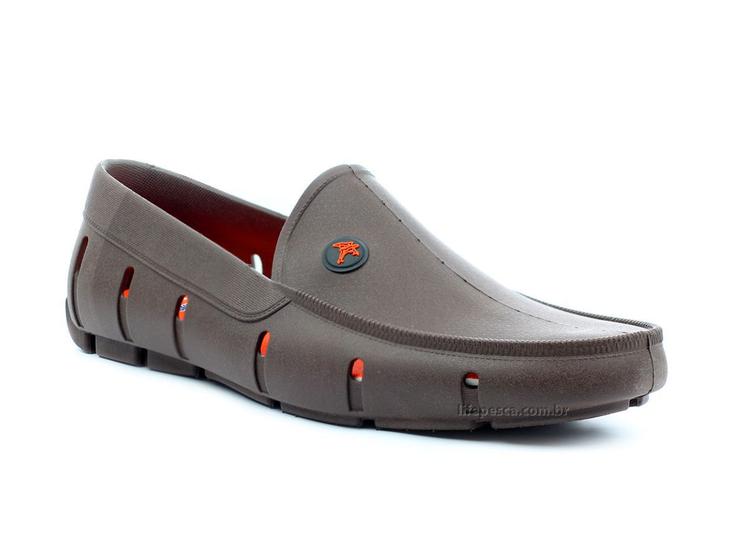 Sapatilha Aquática Mocassim Kit Shoes - Café Menor preço em Sapatilha Aquática Mocassim Kit Shoes - Café