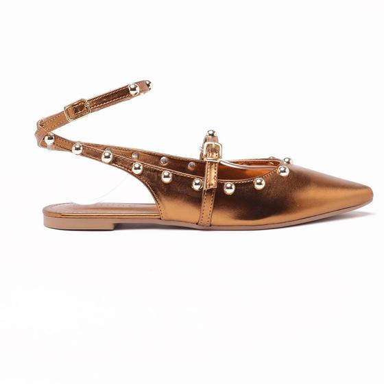 Imagem de Sapatilha Belluno Slingback Tornozelo Com Metal