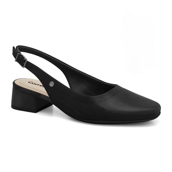 Imagem de Sapatilha feminina comfortflex slingback mary jane salto