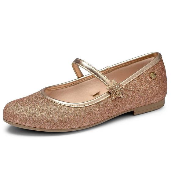 Imagem de Sapatilha Infantil Menina Brilho Slip On Glitter Pink Cats