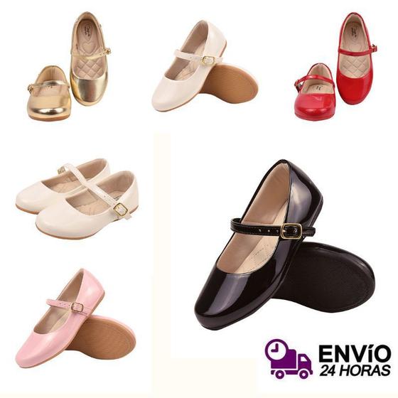 Sapatilha Infantil Menina Sapato Boneca Feminina Social Básica Batizado Off White Verniz - Nude Verniz Menor preço em Sapatilha Infantil Menina Sapato Boneca Feminina Social Básica Batizado Off White Verniz - Nude Verniz