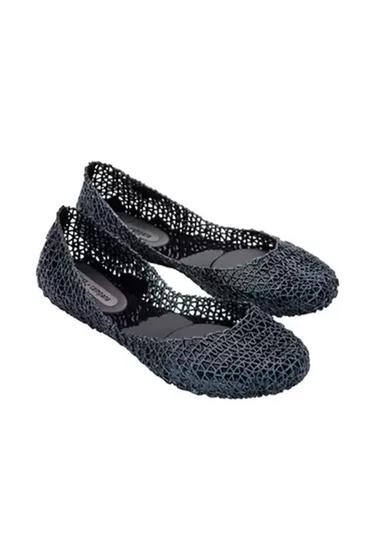 Imagem de Sapatilha Melissa Campana Adulto - Preto Glitter