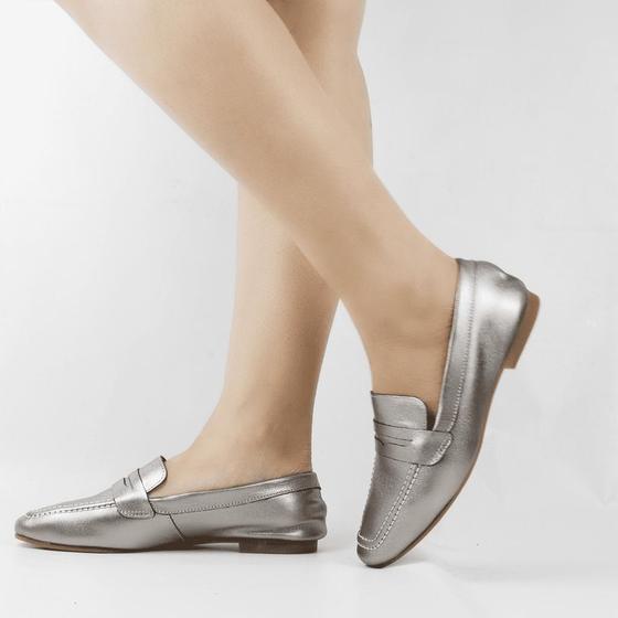 Imagem de Sapatilha Mocassim Couro