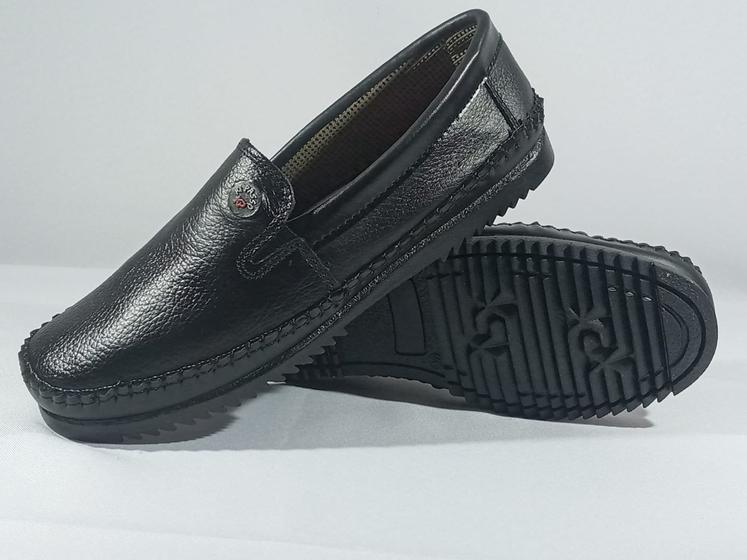 Imagem de Sapatilha Mocassim Kipasso Masculino Couro 700 (63514)