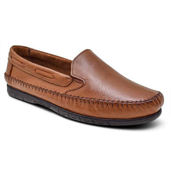 Sapatilha Mocassim Masculino Em Couro Com Costura Manual é boa?