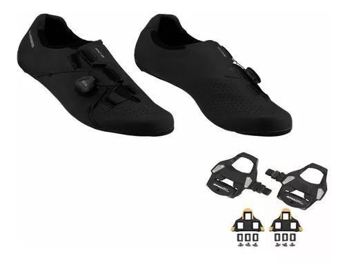 Imagem de Sapatilha Shimano Sh-rc300 Rc3 + Pedal Rs500 + Tacos Speed