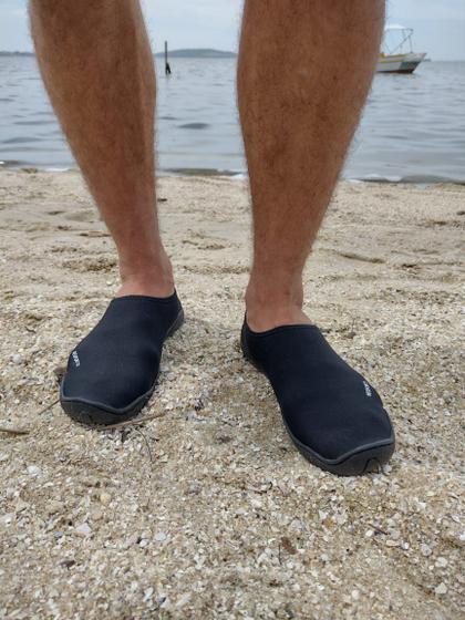 Sapatilha Tenis Aquática de Neoprene Resistente Para Corrida na Praia Menor preço em Sapatilha Tenis Aquática de Neoprene Resistente Para Corrida na Praia