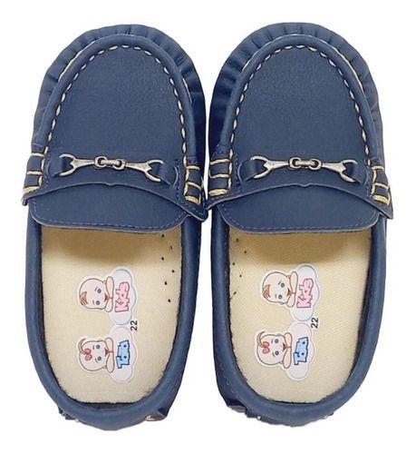Imagem de Sapatinho bebe infantil menino batizado mocassim baby confor 
