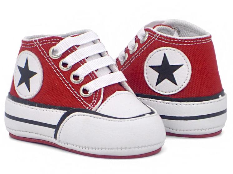 Imagem de Sapatinho Bebe Tenis Infantil Luxo Menina e Menino Manozinhos Baby Ref.800/8