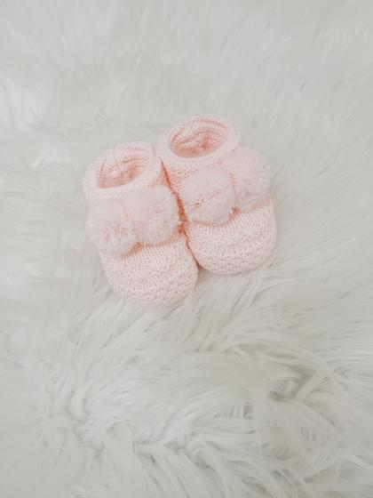 Imagem de Sapatinho para Bebê com Pompons