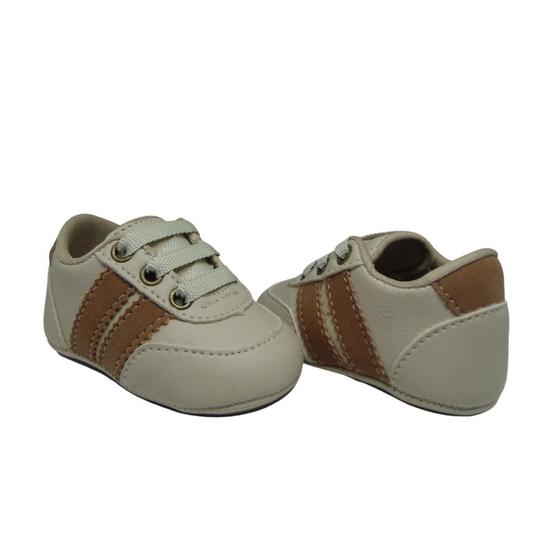 Imagem de Sapatinhos Bebe Tenis Masculino Chuteira Infantil Menino e Menina RN Manozinhos Baby Ref.0007