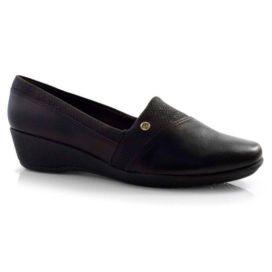 Imagem de Sapato Anabela Feminino Piccadilly Preto 143214