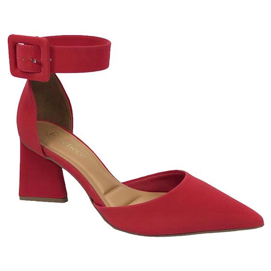 Imagem de Sapato Bebecê Scarpin T7024-287 Vermelho