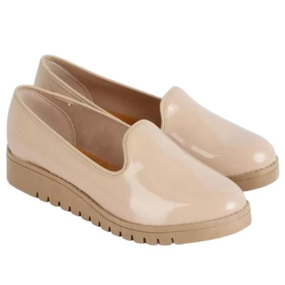 Imagem de Sapato beira rio slipper verniz ref:4174-306 feminino