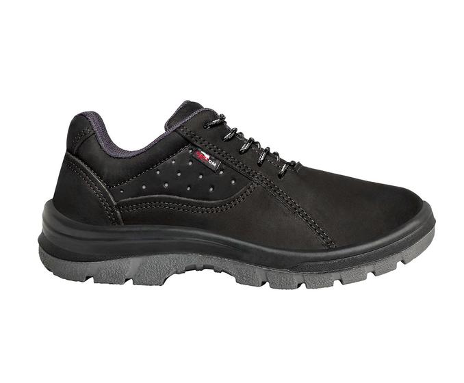 Imagem de Sapato cartom nobuck amarrar preto sem bico tp053c 36