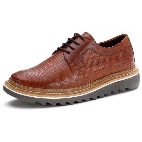 Imagem de Sapato Casual Derby Masculino DIfranca - 7500 - Castor