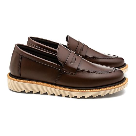 Imagem de Sapato Casual Loafer Tratorado Comfort Premium