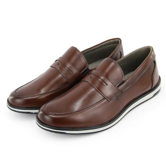 Imagem de Sapato Casual / Social Masculino Linha Luxe BR2 - 1733 - Café