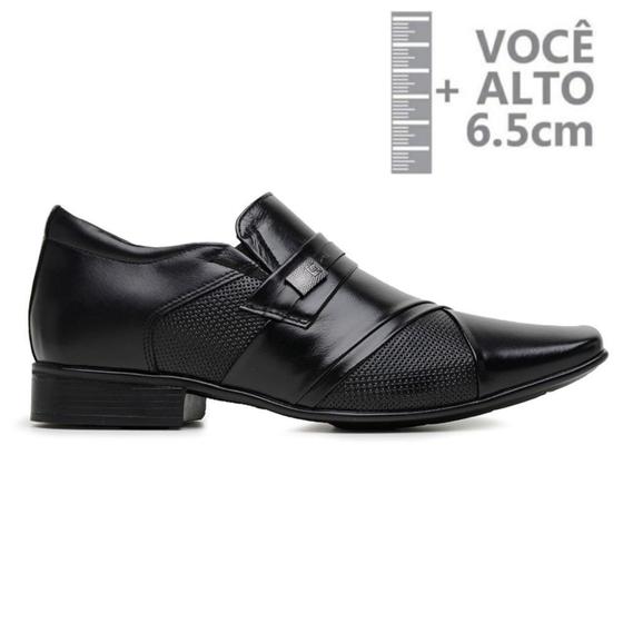 Imagem de Sapato com Salto Interno Jota Pe Preto 82404