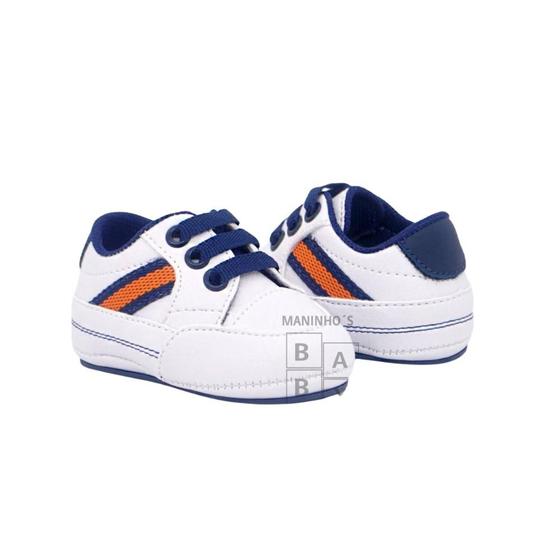 Imagem de Sapato de Bebe Tenis Masculino Casual Infantil Menino RN Manozinhos Baby Ref.0080