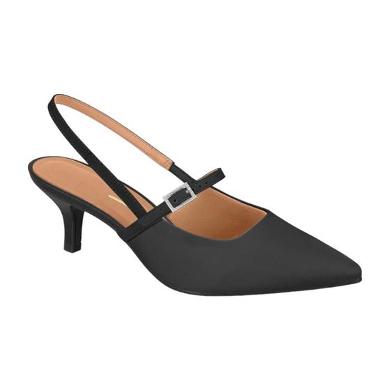 Imagem de Sapato Feminina Vizzano 1222.881 Scarpin Salto Fino Elastico Fivela