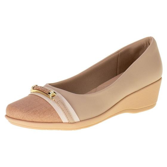 Sapato Feminino Piccadilly Salto Anabela Sapato Piccadilly Anabela