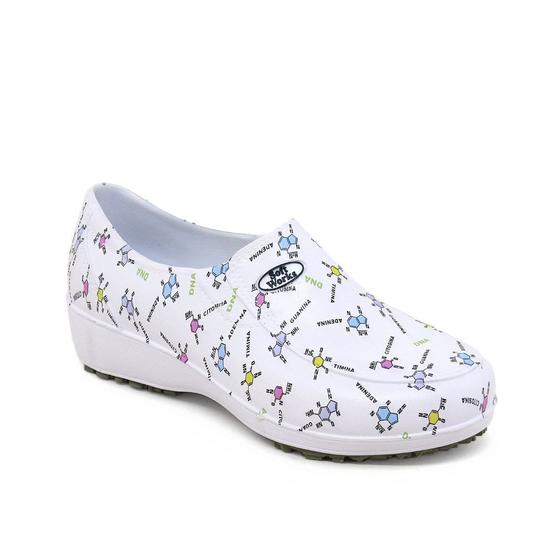 Sapato Feminino Lady Works Com Estampa Eva Antiderrapante